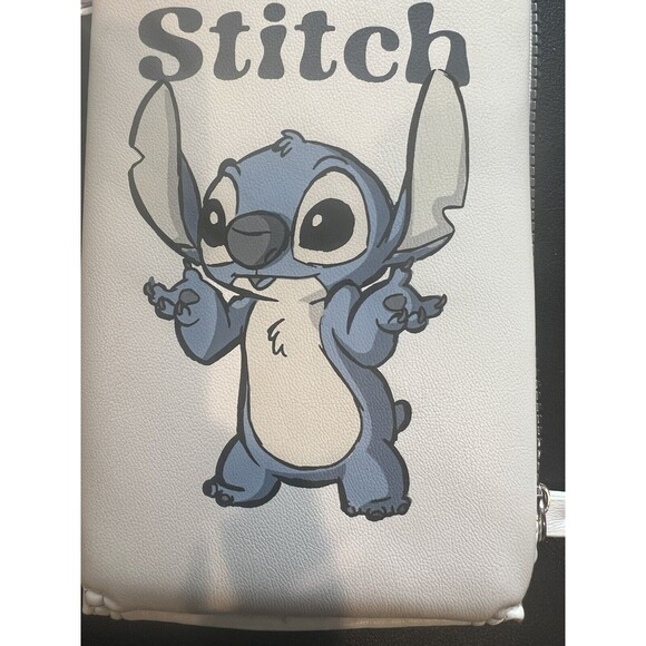 Disney Lilo and Stitch Printed Phone Case & Coin-Card Holder White/blue - Picture 5 of 5